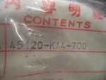 Honda Oem New Brake Shoe 45120-KA4-700 #2498. Fixed Price $11.99.