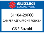 Suzuki Oem Part 51104-29F60 Damper Assy Fr Fork Lh. Fixed Price $2572.40.