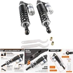 13.5' 340MM Universal Motorcycle Rear Shock Absorbers Suspension Black Silver. Fixed Price $191.24.