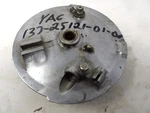Yamaha YA6 Rear Brake Plate 137-25121-01-00. Fixed Price $39.00.