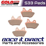 Brake Pads For Harley Road 1580 King Custom Flhrs-i (fy) 2007 Front Goldfren S33. Fixed Price $39.91.