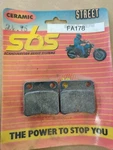 Sbs FA178-SK93 (643. Lf.s) Rear Brake Pads For Polaris 250 Trail Boss 88-90. Fixed Price $9.99.