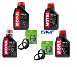 Skf Oil + Dust Cover Showa 45 Suzuki Rm 125 1991-1995 Forks. Fixed Price $139.49.