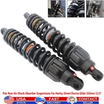 Rear Air Shock Absorber Suspensions For Harley Street Electra Glide 343MM 13.5". Fixed Price $187.99.