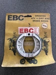 Grooved Organic Brake Shoes Ebc 714G. Fixed Price $15.00.