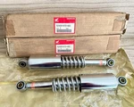 Pair Rear Shock Cushion Absorber Showa Nos For Honda CG125 52400-KY0-681. Fixed Price $286.00.