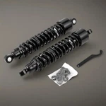 Pair 15" Rear Shocks Absorber For Harley Sportster Xl 1200 883 Iron Custom 48 72. Fixed Price $154.95.