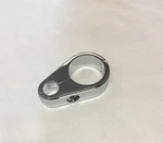 Drag Specialties DS-223042 Chrome Clamp For Clutch Cable 1" Handlebars Frame. Fixed Price $15.95.