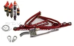 Roll Design Long Travel Arms + Elka Legacy Front Rear Shocks Honda TRX450R. Fixed Price $3745.00.