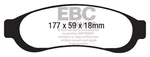 Ebc Brakes ED91779 Truck/suv Extra Duty Pads Fits 05-10 F-350 Super. Fixed Price $217.99.