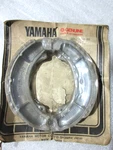Yamaha RD125B Nos Front Brake Shoe Set RD125C AS3 168-25130-00. Fixed Price $49.99.