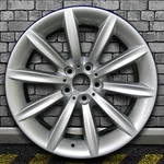 Bright Fine Metallic Silver Oem Factory Front Wheel For 2007-08 Bmw 750I 19X9. Fixed Price $331.95.