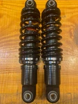 Drag Specialties Premium 11" Standard Rear Shocks Fits 1991-2017 Harley Dyna Fxd. Fixed Price $380.95.