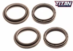 Titan Fork Oil & Dust Wiper Seal Kit Honda CR125 97-07 / CR250 CR500 96-01. Fixed Price $19.95.