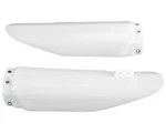 Ufo Neutral White Plastic Front Fork Tube Protectors '00-22 RM85 (SU03907#280). Fixed Price $36.87.
