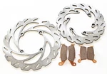 1995-2002 Kawasaki KX125 KX250 Front & Rear Riptide Brake Rotors Pads. Fixed Price $125.35.