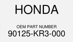 1994-2024 Honda Shadow Vtx Crf Trx Bolt 8X12 90125-KR3-000 New Oem. Fixed Price $24.99.