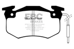 Ebc Yellowstuff Rear Brake Pads For Peugeot 106 1.6 16V (96 03). Fixed Price $88.60.
