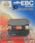 Qty 3 Ebc Brakes New Organic Pads Honda CBR600F Hurricane FA121. Fixed Price $24.99.