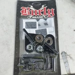 Burly Brand B28-279 Lowering Blocks, Black. Fixed Price $70.00.