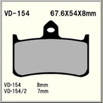 Vesrah VD-154RJL Brake Pads. Fixed Price $67.69.