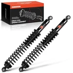 Rear Load Adjusting Towing Shocks Absorbers With Coil Springs - Compatible. Fixed Price $117.66.