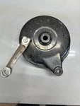 1985 1986 Suzuki GS550L Rear Brake Backing Plate Panel 64210-15510 Shoes Arm. Fixed Price $34.95.