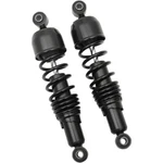 Drag Black 12" Replacement Rear Shock Absorbers 85-18 Harley Touring Flh/t. Fixed Price $306.95.