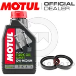10W Fork Oil Kit 41X54X11 Harley Fxstc 1584 Softail Custom 2008-10. Fixed Price $38.85.