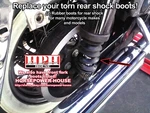 (2) Black Boots Gaiters For Rear Shock Honda CB900C GL1100A CB1000C. Fixed Price $33.66.