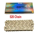 Dirt Bike Chain O-ring Heavy Duty Gold Motocross 520 120 Motorsports. Fixed Price $51.53.
