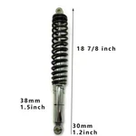 New 18 7/8" Front Shock For 150CC 200CC 250CC Kandi Go Kart Buggy 150GKA-2. Fixed Price $79.99.