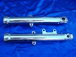 Harley Chrome 39MM Fork Slider Legs 00-07 Xl & '00-'03 Fxd Models. Fixed Price $339.00.