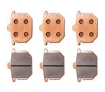 Front And Rear Full Metal Brake Pads - Honda CB750F CB900C Cbx 3 Pack Kit Set. Fixed Price $69.95.