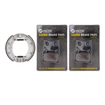 Niche Brake Pad With Shoe Set For Yamaha Virago 750 1100 700 Front Rear Organic. Fixed Price $35.95.