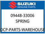Suzuki Oem Part 09448-33006 Spring, Cam. Fixed Price $8.54.