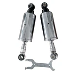 Rear Suspension Shocks Set Adjustable For Harley Softail Models 1989-1999 Silver. Fixed Price $115.78.