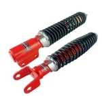 Carbone Vespa Front & Rear Red/black Adjustable Shock Absorber Set Px T5 Lml. Fixed Price $195.87.