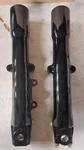 Harley Davidson Black Lower Fork Sliders 46540-02. Fixed Price $200.00.