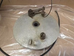 Triumph Front Brake Plate W1408/9 T21 3TA 5TA 61-66 Tiger 90 63-68 Daytona 1967. Fixed Price $65.00.