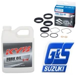 Suzuki Oem Complete Fork Rebuild Kit 51150-01850 08-10 GSXR750 Kyb Oil Included. Fixed Price $99.99.