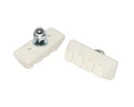 Altaline Point 45MM Bike Bicycle Brake Shoes White.. Fixed Price $7.26.