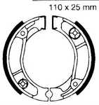 Rear Brake Shoes For Honda Mb/mt 8/5 Mtx 80/125/200 Xl 185 Xr 250/500/600. Fixed Price $16.22.