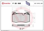 Brembo 068 Brake Pad Set, Disc For Mini. Fixed Price $94.04.