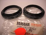 Nos Yamaha 2VM-23144-L0-00 Front Fork Dust Seal Set TTR250 YZ125 YZ250 YZ490. Fixed Price $57.98.
