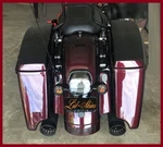 Hard Bag Lid Covers Black Carbon Fits 1994-2013 Harley-davidson Touring. Fixed Price $59.95.