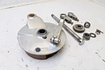1975 Yamaha Enduro Rear Brake Shoe Backing Plate Panel And Axle. Fixed Price $53.10.