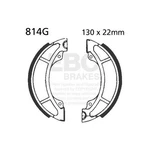 Ebc Grooved Brake Shoe Set Rear Right For Ktm Xc-gs 500 1985. Fixed Price $32.22.