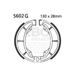 Ebc Grooved Brake Shoe Set (5) Front Left For Suzuki Ts 100 Er 1975 - 1981. Fixed Price $26.55.