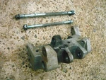 98 - 01 Honda VFR800 Interceptor Oem Rear Motor Mount Shock Linkage Bracket Assy. Fixed Price $59.99.